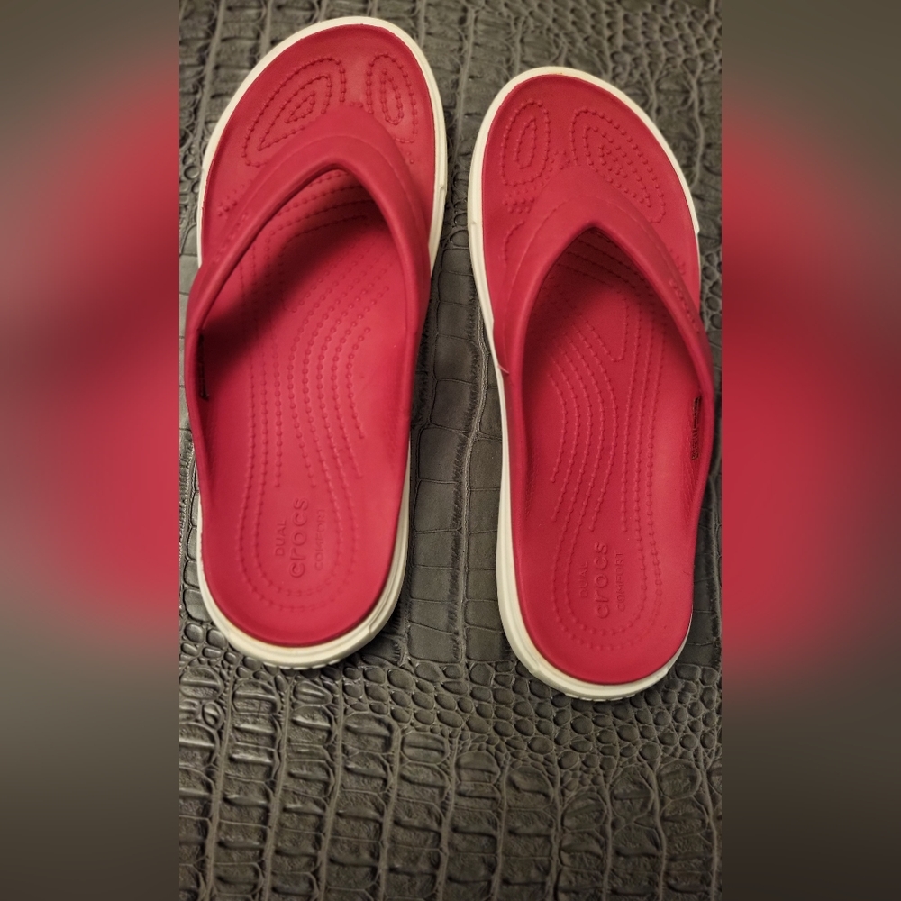 Crocs Citilane Unisex Blue Flipflop.Woman 7.